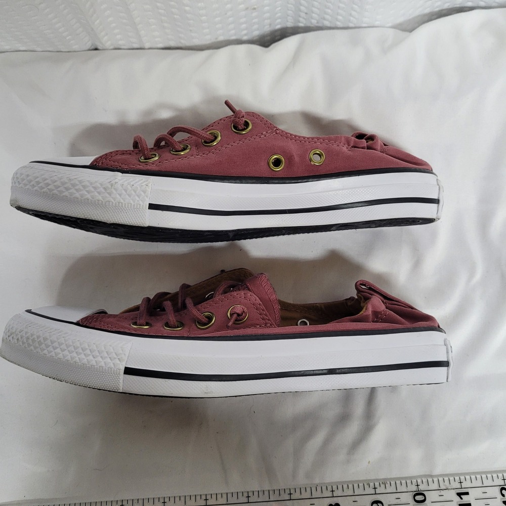 Converse Chuck Taylor All Star Shoreline Slip On Pink Sneakers 558593F Womens 6 - Picture 2 of 8